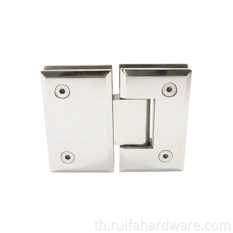 บานพับฮาร์ดแวร์ประตูกระจกไร้กรอบ (3) Frameless Glass Shower Door Hardware Hinges (3)